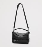 LOEWE Puzzle Biker top-handle leather bag - British product