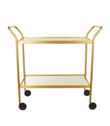 Harrods Kaymet Two-Tier Serving Trolley- Buy online at McGrocer