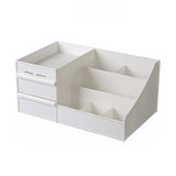 Superdrug Livingandhome Makeup Storage Box Small White Plastic- Buy online at McGrocer