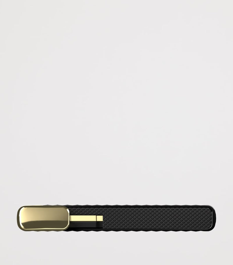 Secrid fluted aluminium card protector (British brand)