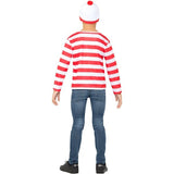 Smiffys Where's Wally instant costume kit, imported from the UK