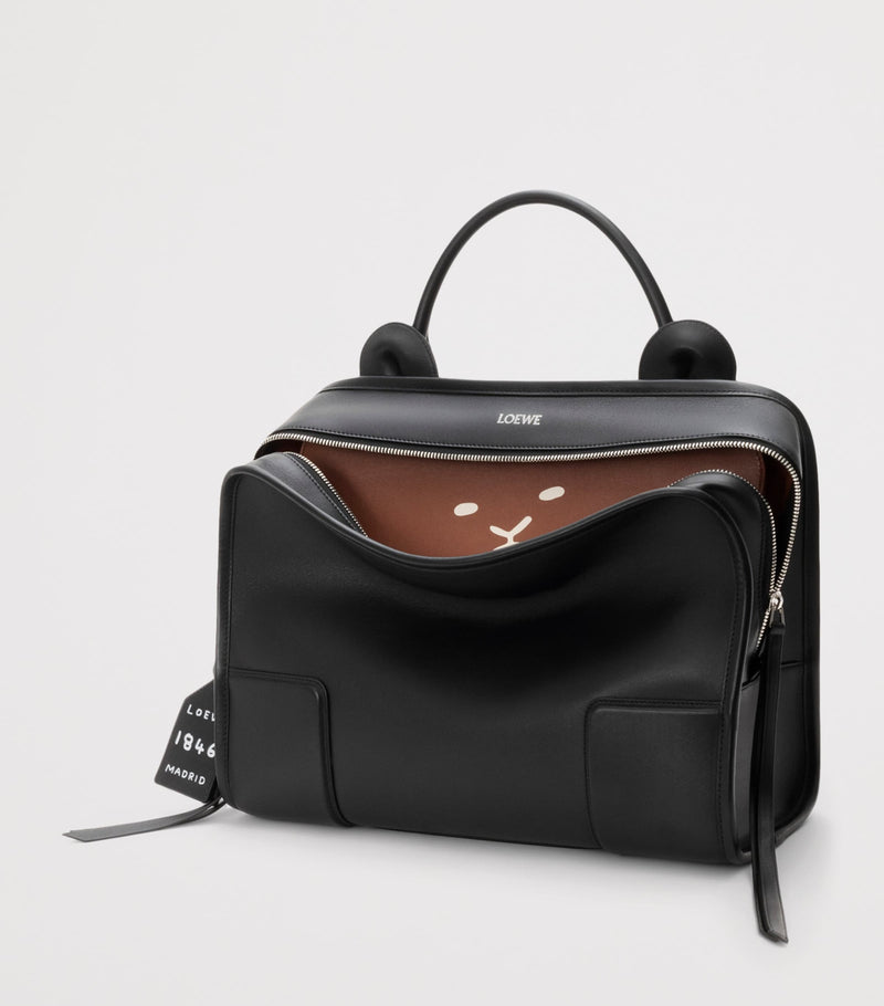 LOEWE Amazona 180 shoulder bag calfskin suede animal face - British product