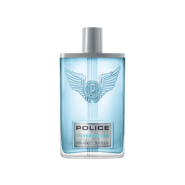 Police Silver Allure Man EDT fragrance 100ml (British brand)