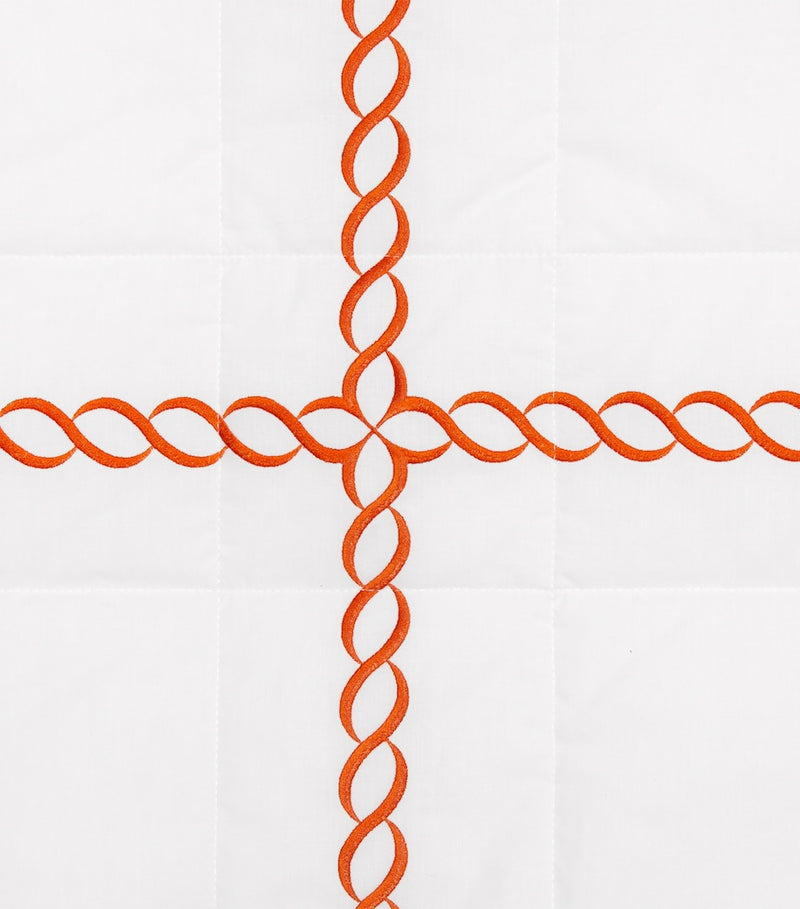 Pratesi Treccia super king bedspread, imported from the UK