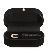 Harrods Moleskine Gold-Plated C Notebook Personalisation Charm- Buy online at McGrocer