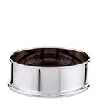 Greggio silver plated Georgian bottle coaster, UK version
