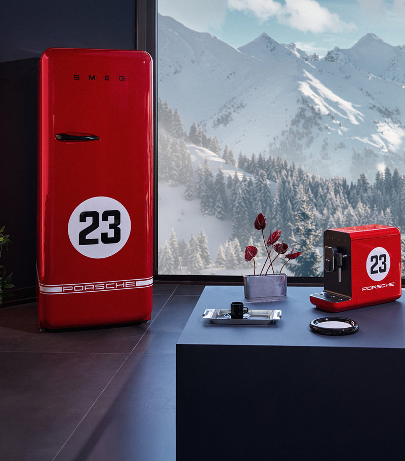 Smeg x Porsche automatic coffee machine bean to cup, UK version