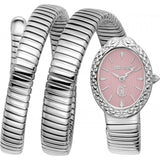 Superdrug Just Cavalli Pink Ladies Signature Snake Sognia Watch- Buy online at McGrocer