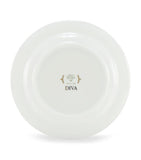 GINORI 1735 porcelain Colonna Diva Rosa soup plate 24cm, UK version