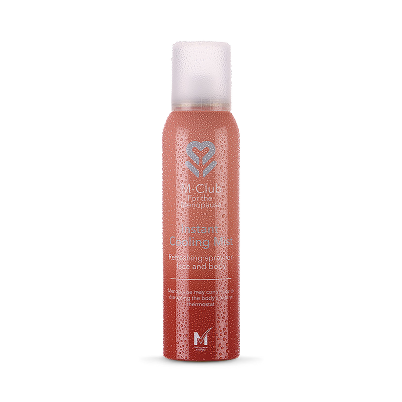 M-Club cooling mist spray for menopause relief, UK version