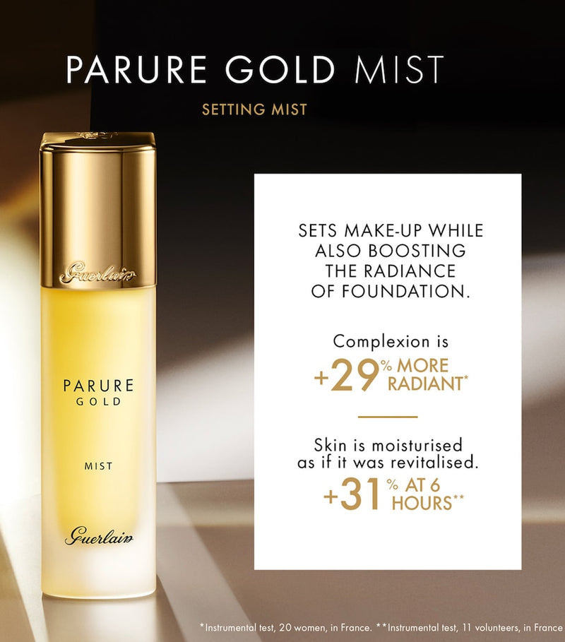 Guerlain Parure Gold setting mist 30ml - British product