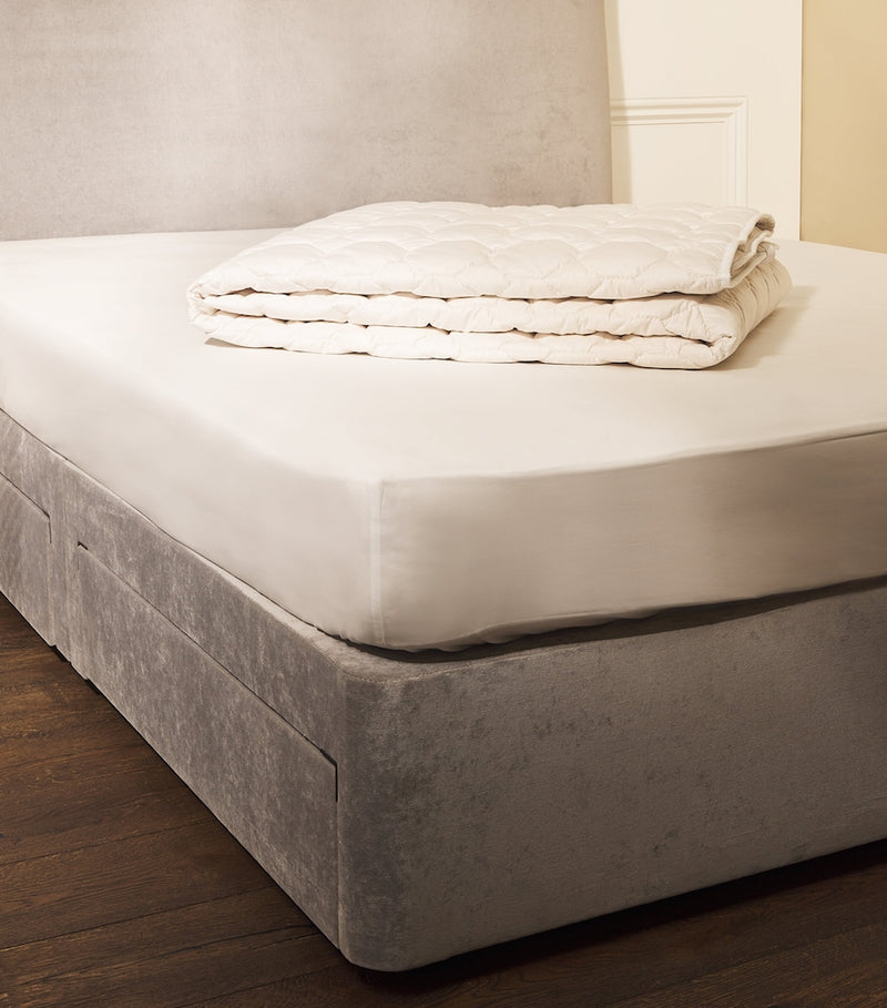 Harrods of London cotton super king mattress protector, imported from the UK