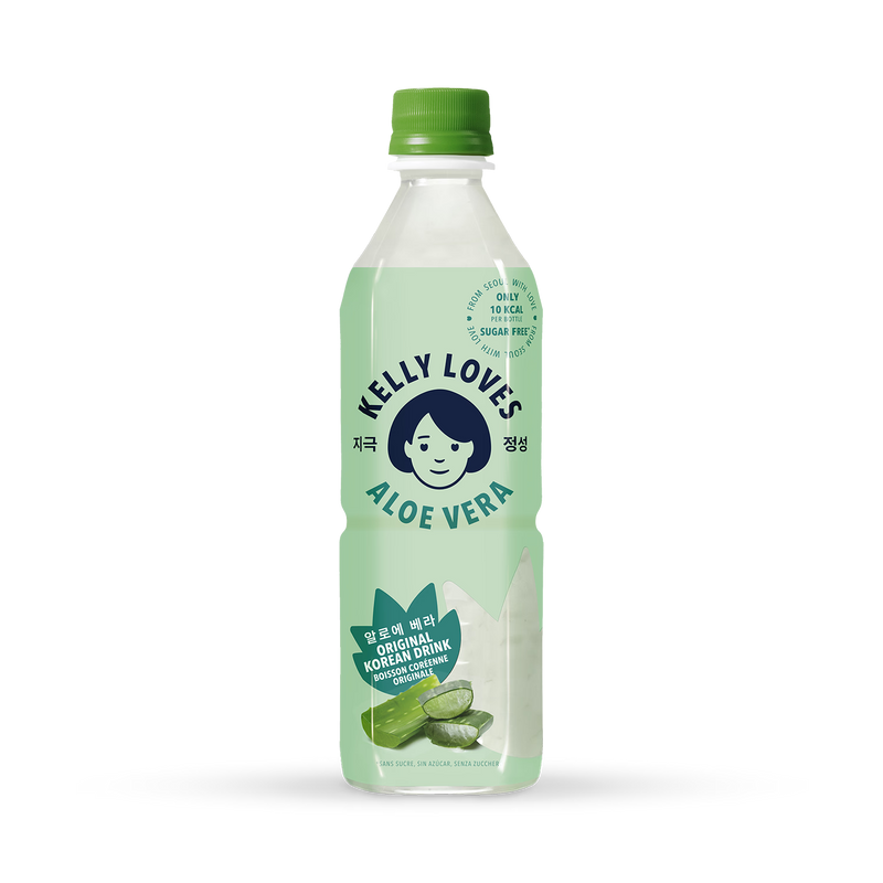 Kelly Love Aloe Vera Drink sugar free 500ml, UK version