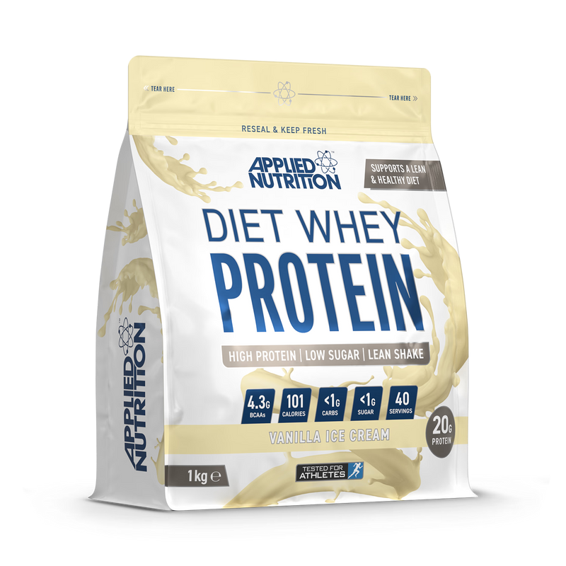 Applied Nutrition whey protein powder vanilla ice cream 1kg - British product