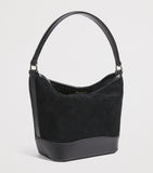 Sandro Paris mini suede bucket bag (British brand)