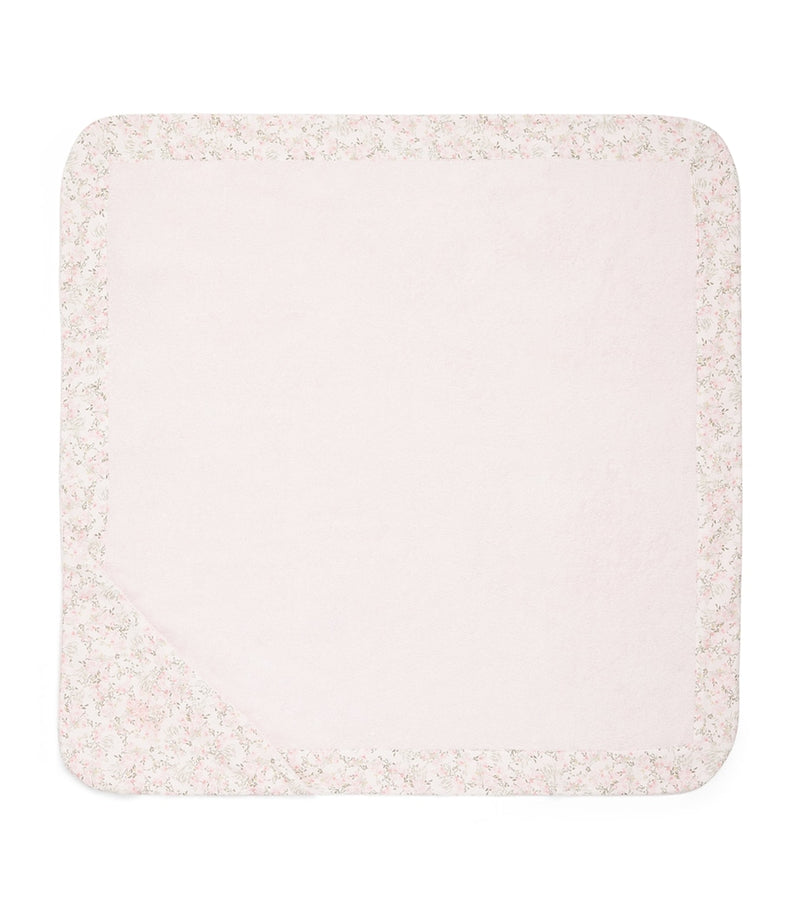 Tartine et Chocolat hooded rose bath towel - British product