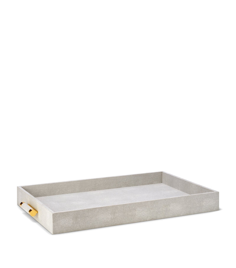 Aerin shagreen classic butler's tray 78cm x 47cm, imported from the UK