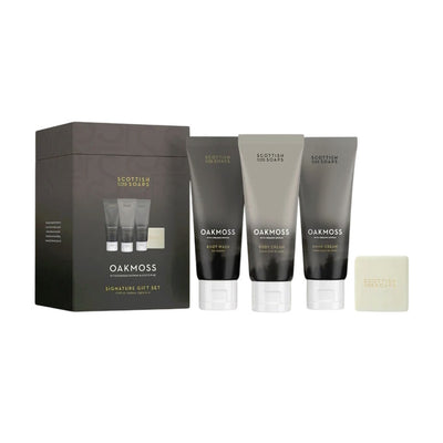 Superdrug Scottish Fine Soaps Oakmoss Signature Coffret Cadeau Collection de Soins Corporels 4 pièces - Achetez en ligne sur McGrocer