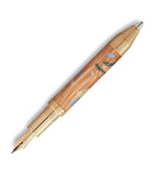 Montblanc Homage to Pierre Auguste Renoir Limited Edition Fountain Pen with olive wood body, imported from the UK