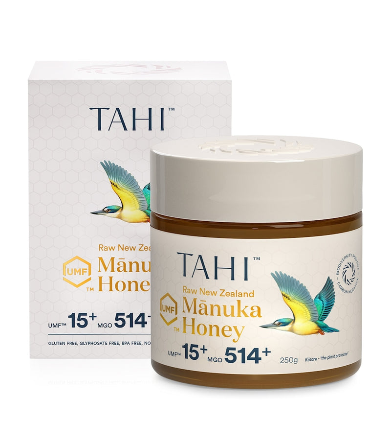 Tahi Manuka Honey UMF 15+ MGO 514+ 250g, imported from the UK