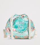 Versace Kids drawstring backpack with Underwater Vacanza print, imported from the UK