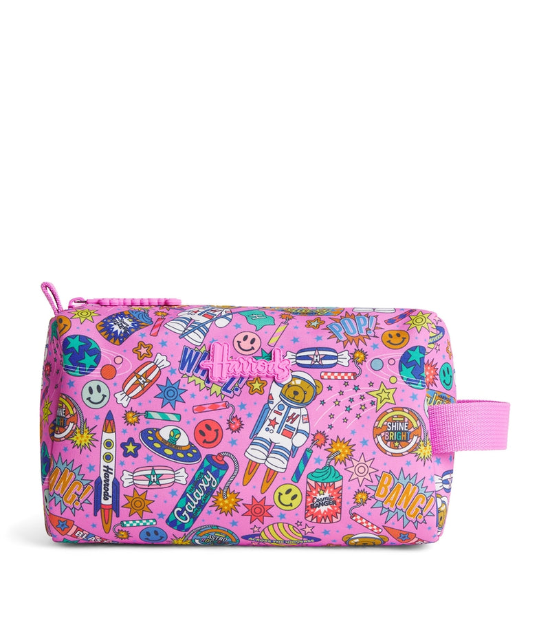 Harrods Pop Rocket kids wash bag imported from the UK