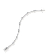 Harrods Boodles Platinum and Diamond Waterfall Bracelet- Buy online at McGrocer