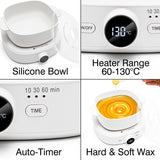 Rio Go Smooth Hair Removal Wax Heater, imported from the UK