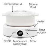 Rio Go Smooth Hair Removal Wax Heater, imported from the UK