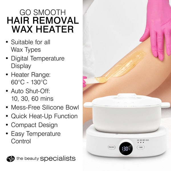 Rio Go Smooth Hair Removal Wax Heater, imported from the UK