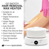 Rio Go Smooth Hair Removal Wax Heater, imported from the UK
