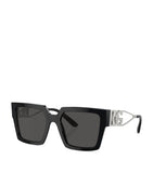 Dolce&Gabbana square sunglasses dark-grey tinted acetate lenses, UK version