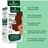 Herbatint vegetal organic hair color powder Hot Chocolate, UK version