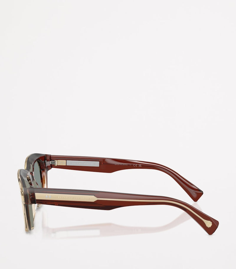 Brunello Cucinelli Jared sunglasses acetate square frame - British product