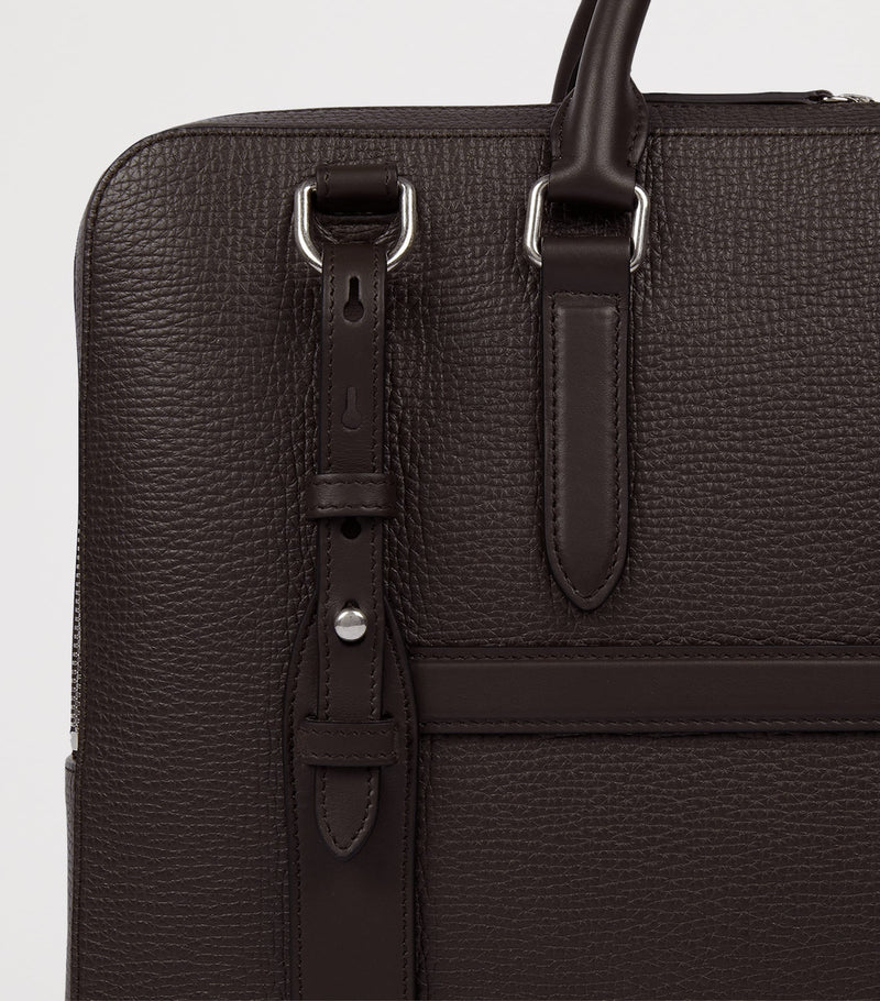 Smythson Ludlow large calfskin briefcase, British brand