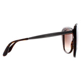 Dolce & Gabbana DG4332 brown gradient cat eye sunglasses - British product