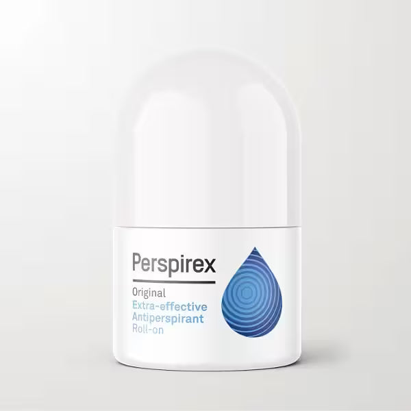 Perspirex original antiperspirant roll on 20ml, imported from the UK