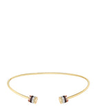 Boucheron Quatre Classique open necklace yellow gold diamond, UK version
