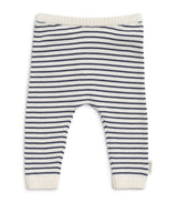 Harrods Harrods Cotton Knitted Stripe Bear Trousers Baby Trousers (0-18 Months)- Buy online at McGrocer