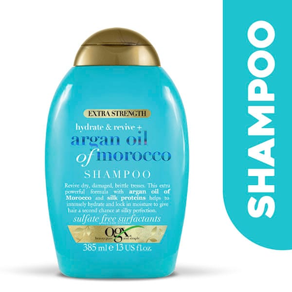OGX Argan Oil Shampoo 385ml, imported from the UK