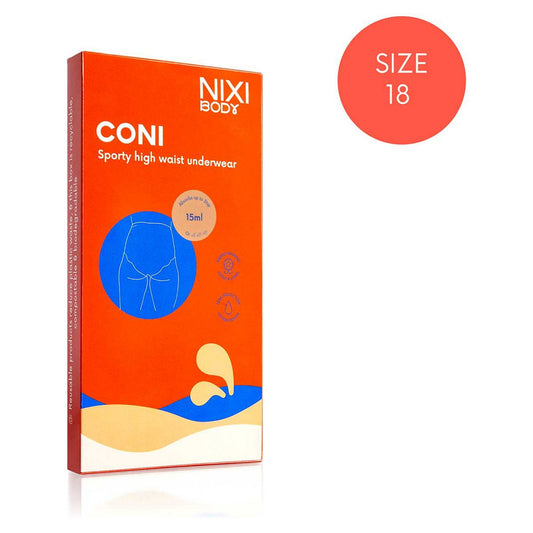 NIXI Body Coni Cream 18 VPL-Free High Waist Leakproof Knickers GOODS Boots   