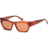 Longchamp brown LO763S sunglasses with plastic frame, imported from the UK