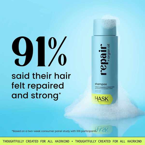 Hask Argan Oil Shampoo and Conditioner bundle 473ml - British product