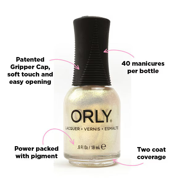 Orly nail polish Ephemeral 18ml, imported from the UK