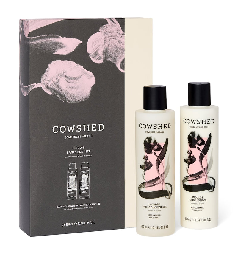 Cowshed Indulge Bath & Body Gift Set 2x300ml - British product