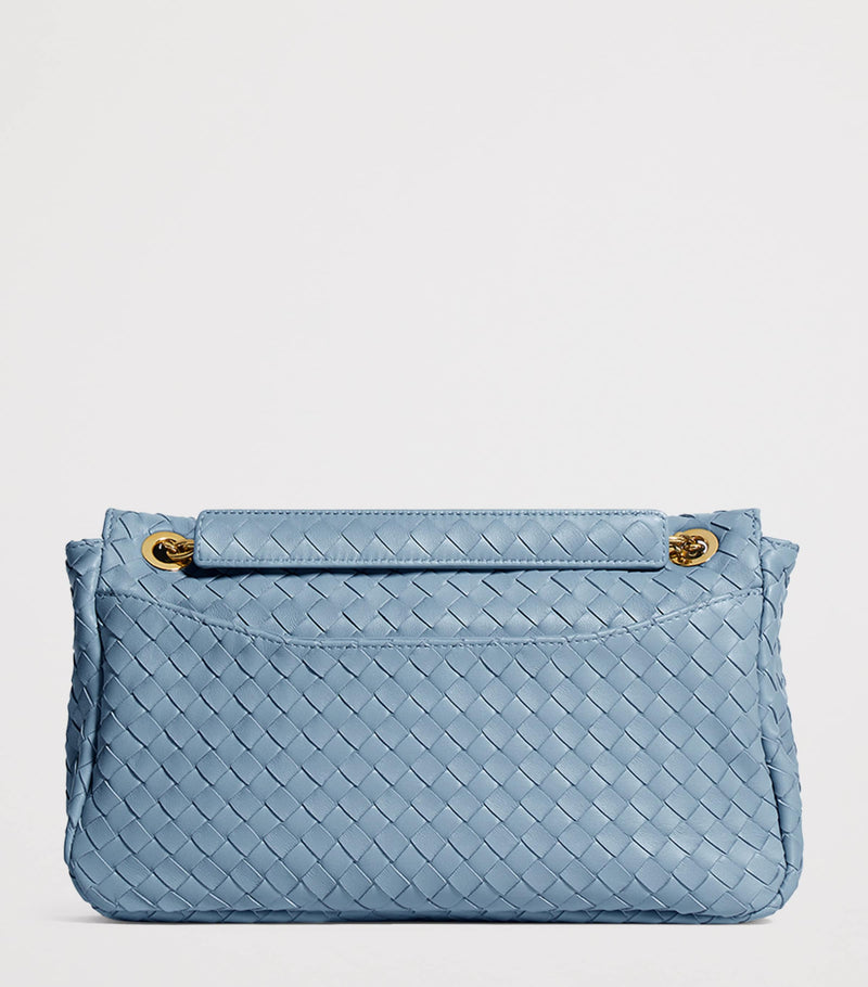 Bottega Veneta Madison shoulder bag in Intrecciato leather, made in Italy