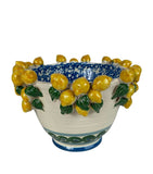 Les-Ottomans ceramic lemon salad bowl 23cm x 18cm (British brand)