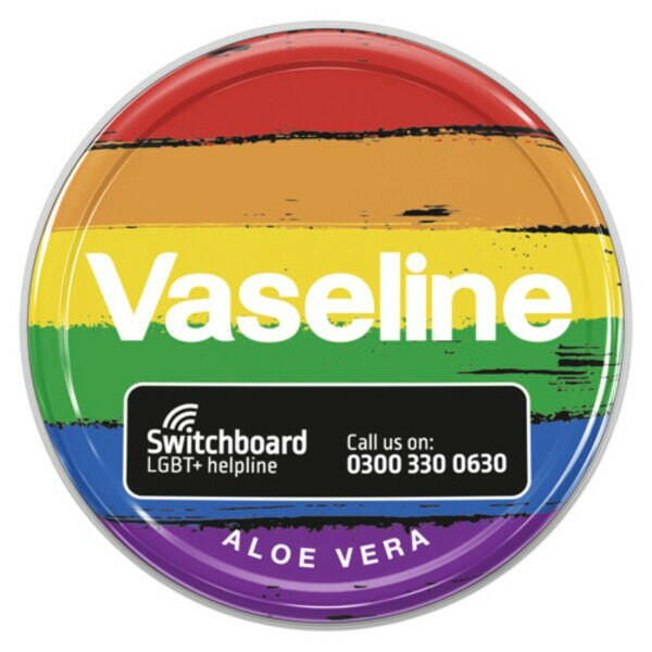 Vaseline Limited Edition Pride Lip Tin Aloe Vera 20g GOODS Superdrug
