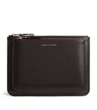 Comme Des Garçons large leather exterior pocket wallet, imported from the UK
