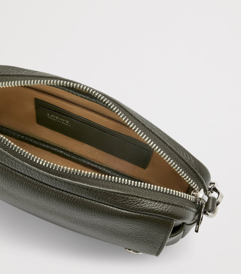 LOEWE Small Leather Pebble Messenger Bag, imported from the UK